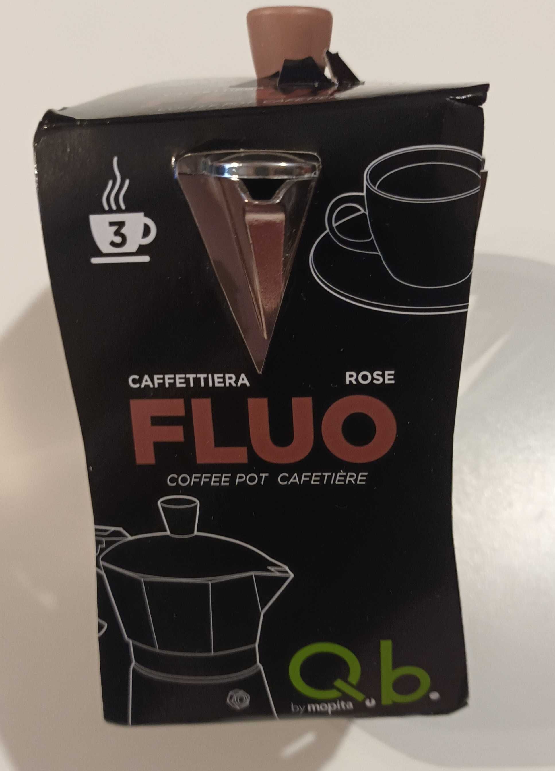 Кафеварка, кубинка Fluo Rose Gold