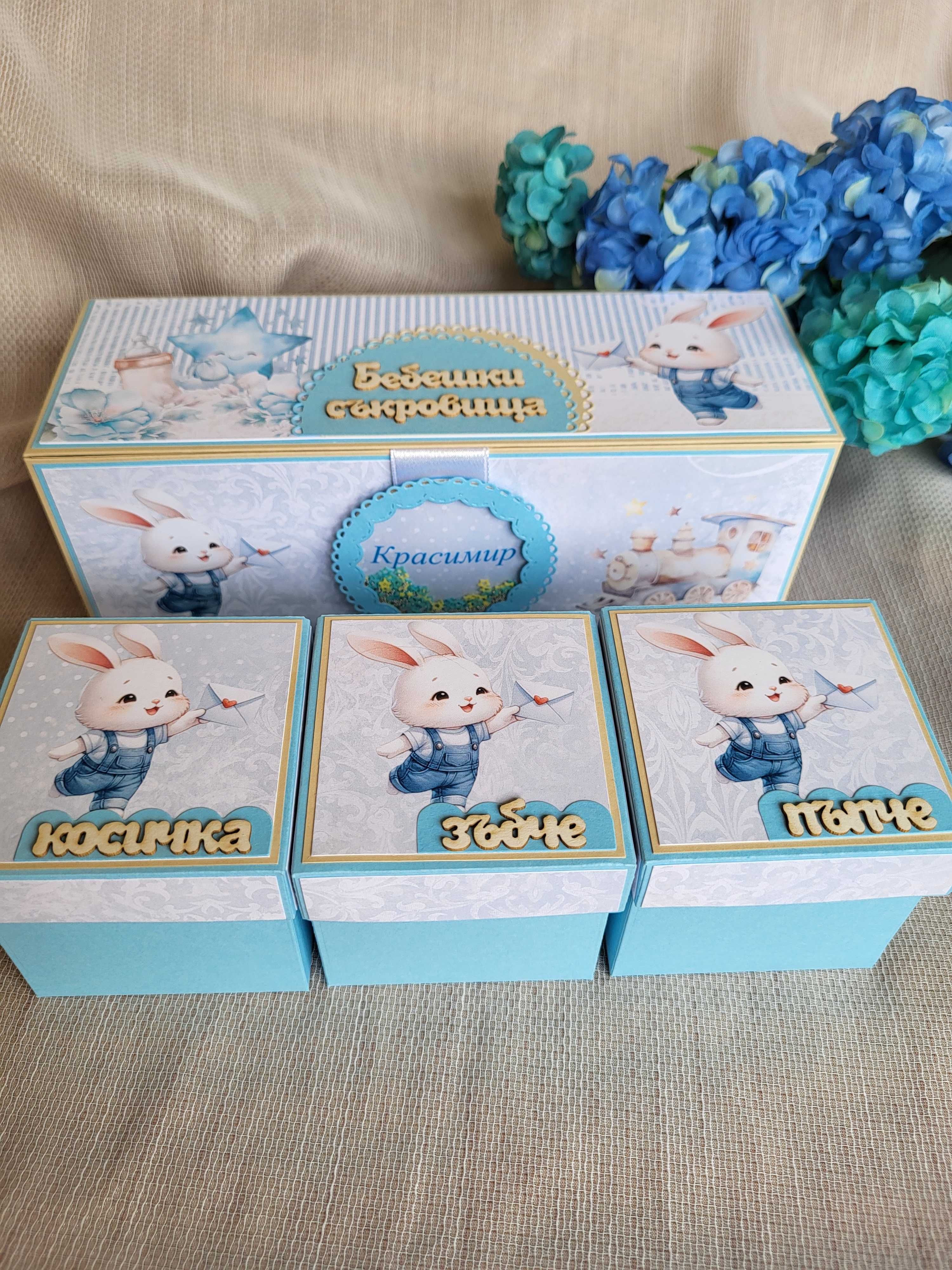 Кутия за бебешки съкровища.