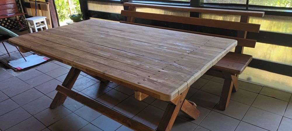 Masa si banca de terasa