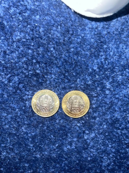 Монета 100 тенге 30 лет независимости