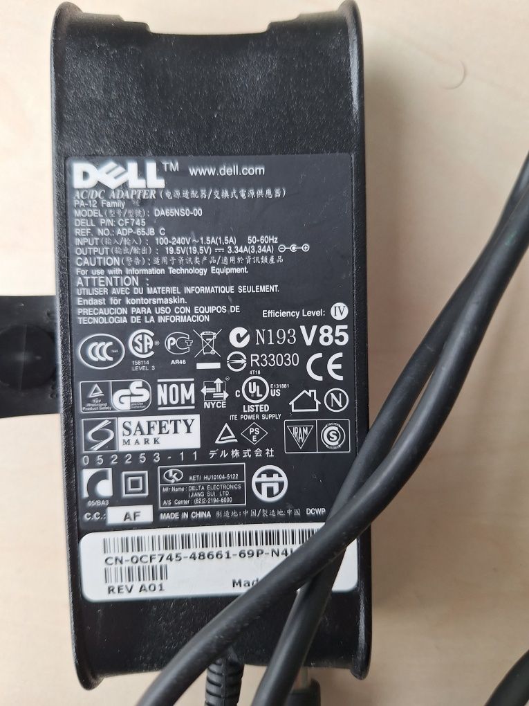 Incarcator Laptop Dell 19.5v