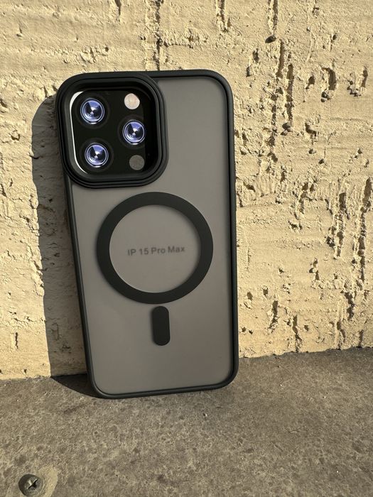Чехол на iphone 15 pro max черный