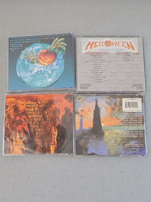 Cd Helloween Saxon Grave Diggeri Lordi Avantasia Leonardo Bryan Adams