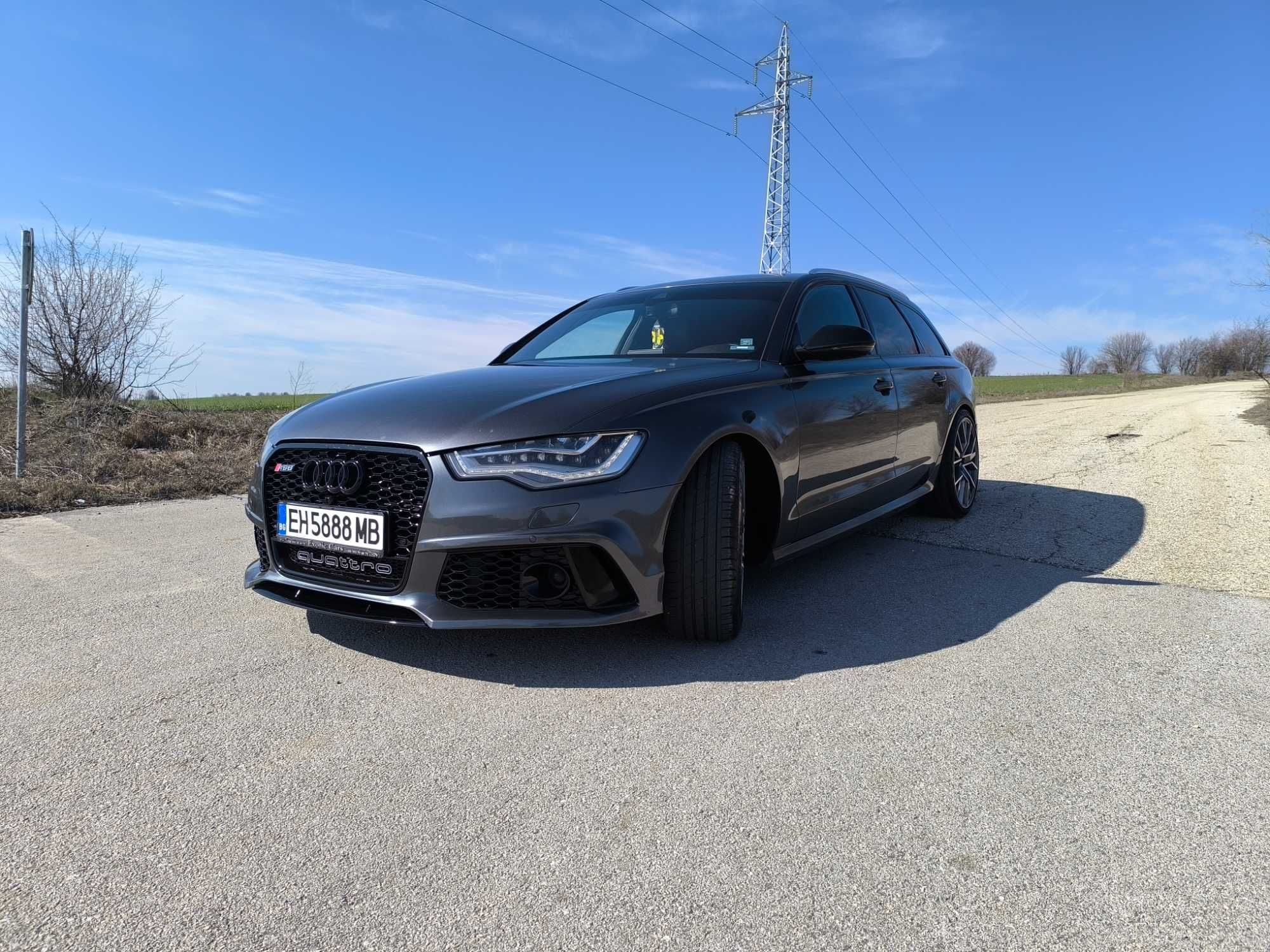 Ауди А6 3.0bitdi 3×S line Full led ABT RS6 optic дистроник