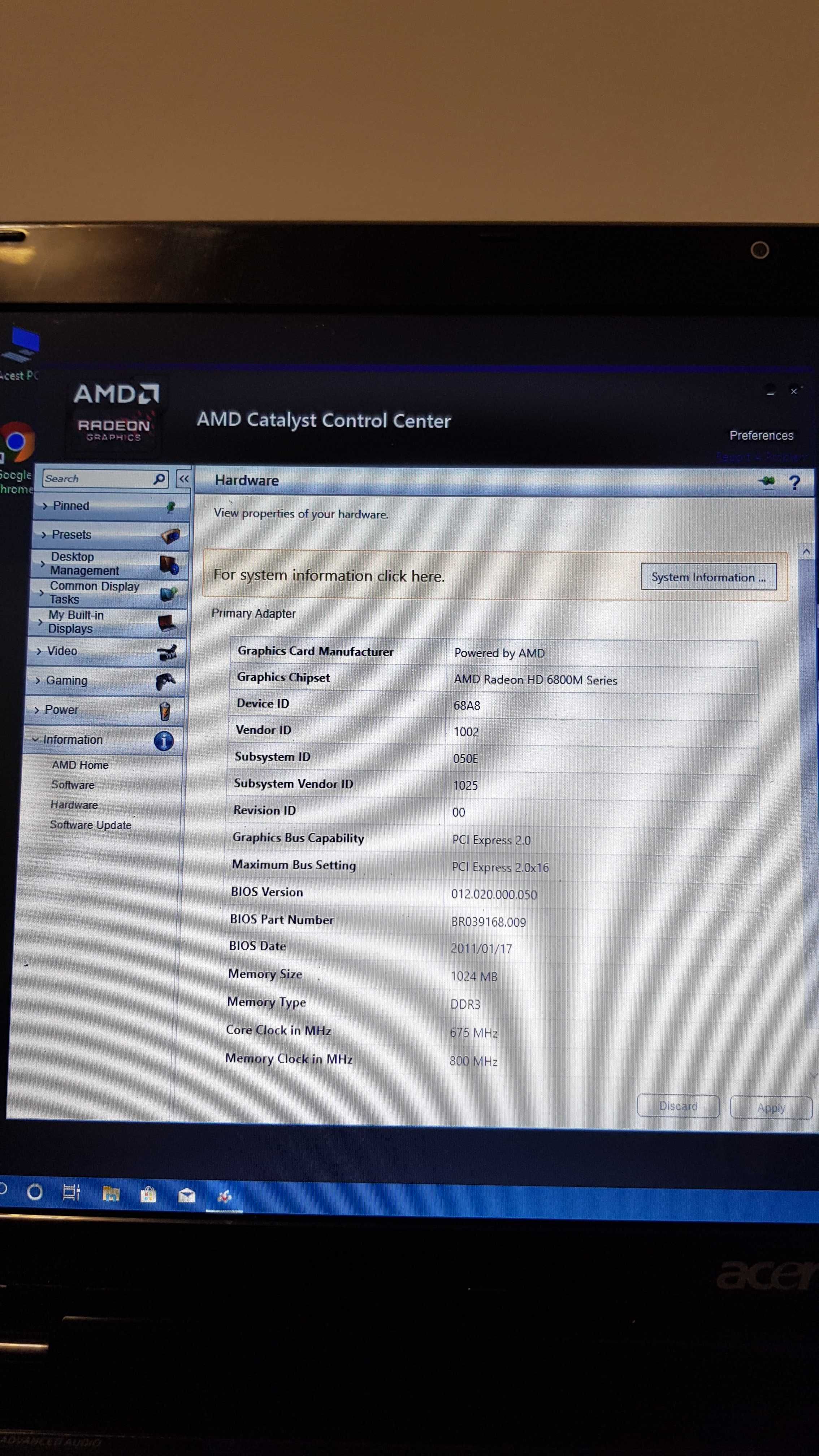 Acer Aspire 7750G Intel Core i7