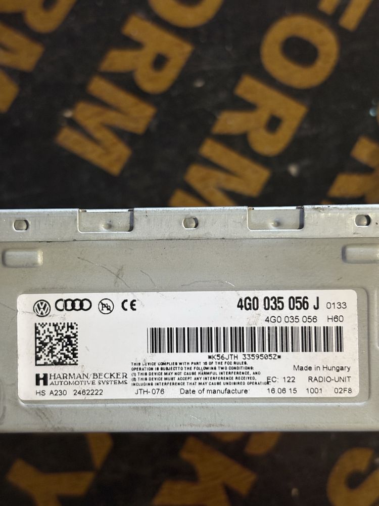 Audi SQ5 2015 година Радио Тунер Модул