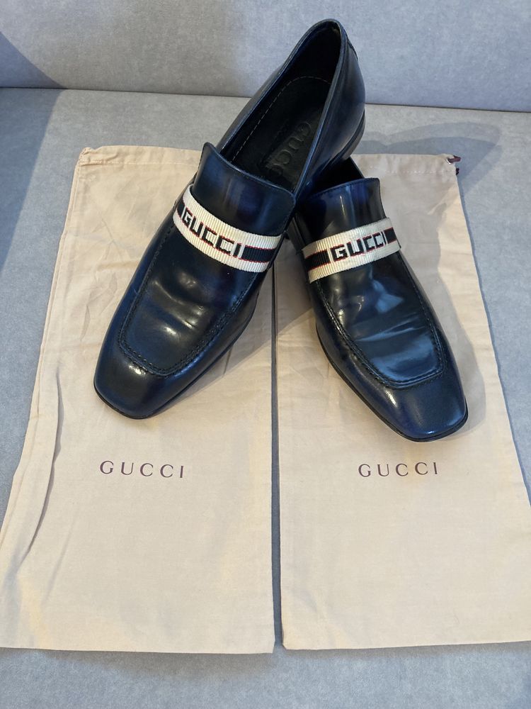 GUCCI Обувки естествена кожа