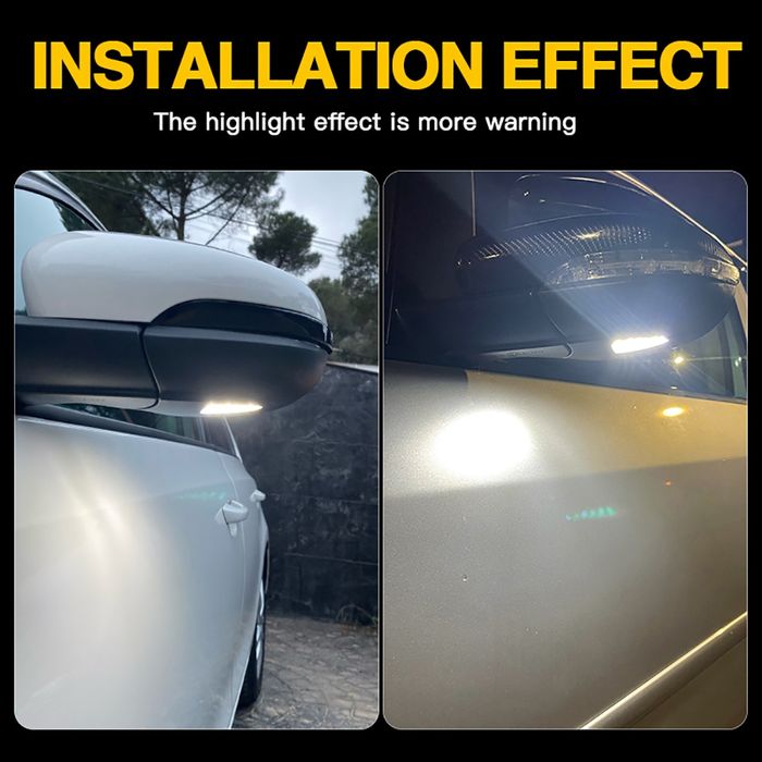 Led Lumini sub Oglinzi Volkswagen Vw Passat B7 Golf 6 Touran Puddle