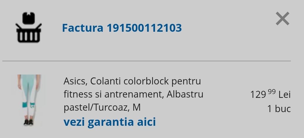 Colanți fitness Asics dama mărimea M