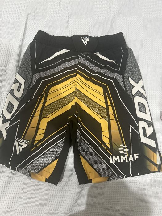 шорты для ММА ,ражгард , RDX желтого цвета , размер XS
