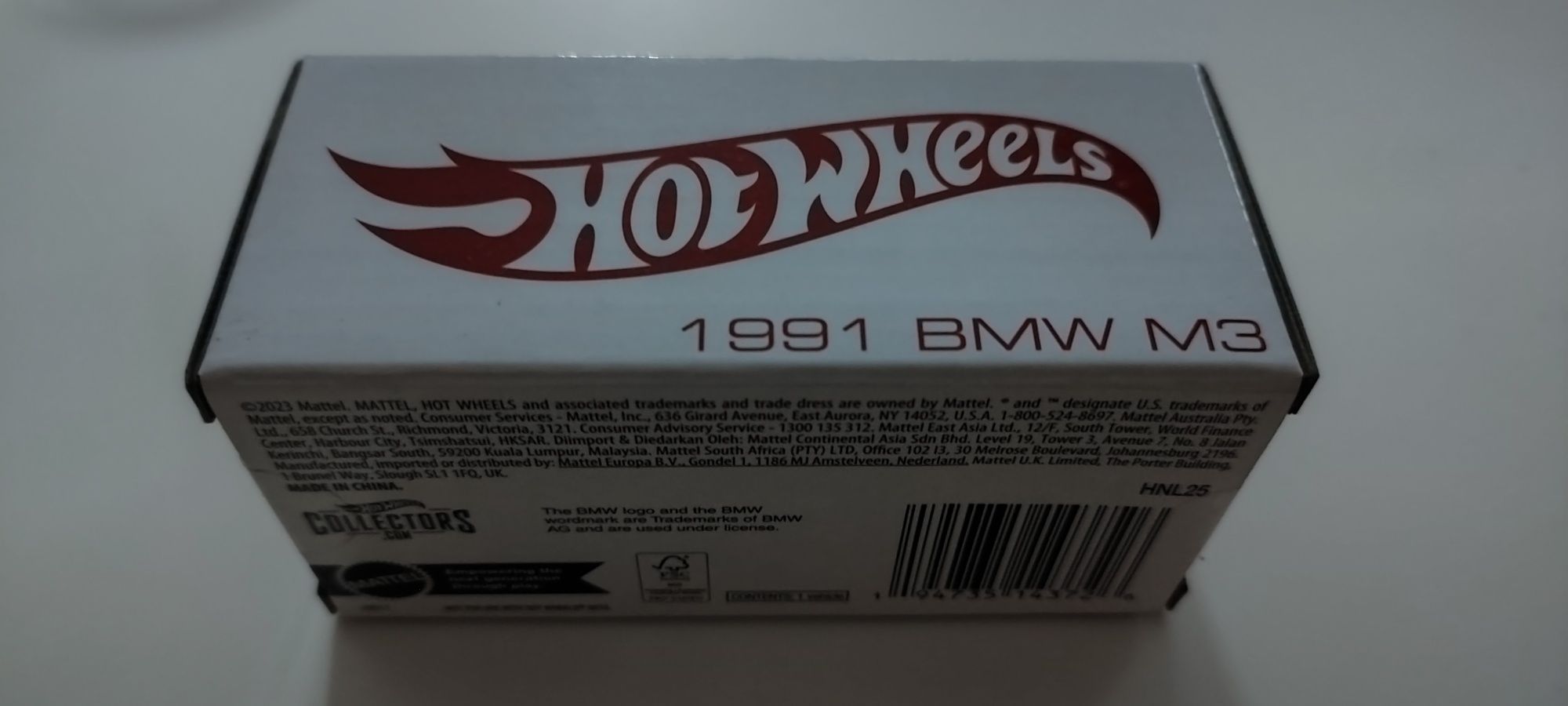 HotWheels RLC Exclusive 1991 BMW M3