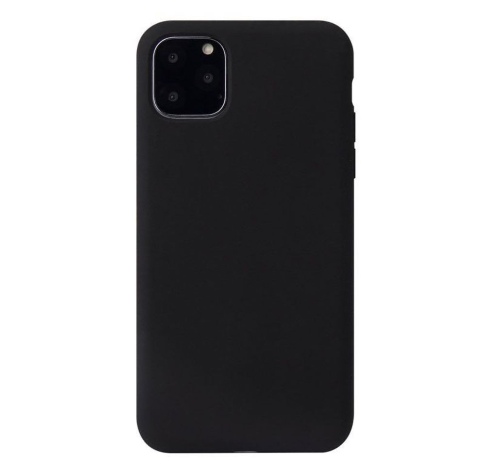 Husa Square Case Silicon Catifea Interior - Iphone 11 PRO 11 PRO MAX