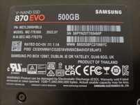 vand ssd  samsung 870 evo 2.5", SATA III, 560MB/s 51 de zile sh