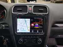Navigatie VW Golf 5 6,OCTACORE 4+32GB,SIM 4G, DSP, Carplay Meniuri MIB
