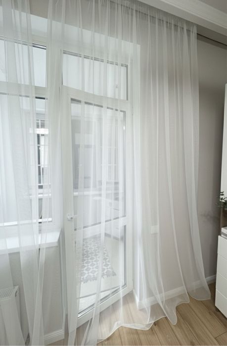 Тюль сеткаи комбинирован шторы в отличном состоянии
