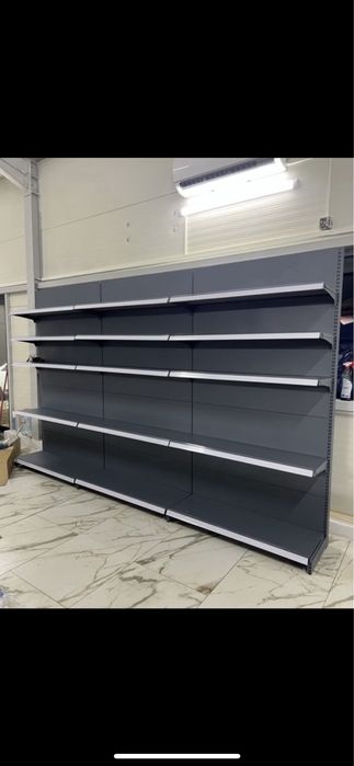 Rafturi de magazin culoare gri Andrcid