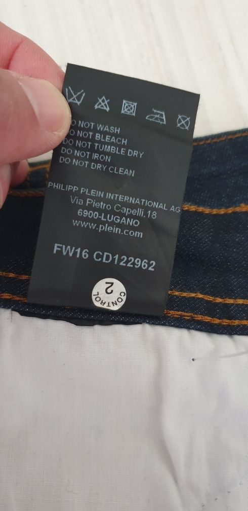 Philipp Plein Made in Italy Slim Fit  27 НОВО! ОРИГИНАЛ! Дамски Дънки!