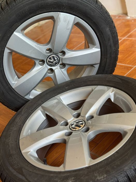 Jante originale Volkswagen Tiguan R17- in stare foarte buna