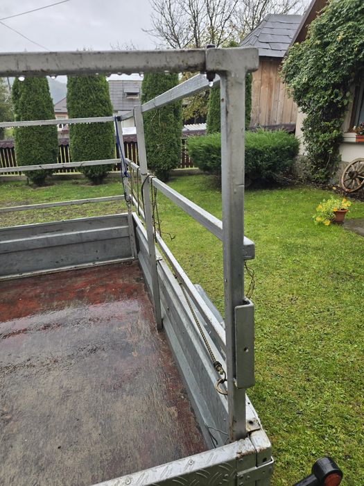 Remorcă NIEWIADOW B1 02X - 750 kg din 2017 – RANFORSATĂ și ROBUSTĂ