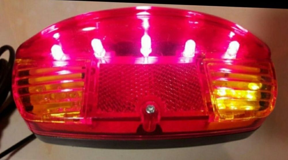 Semnalizare sport și alarma bicicleta, sonerie si poziții pe led, Noi