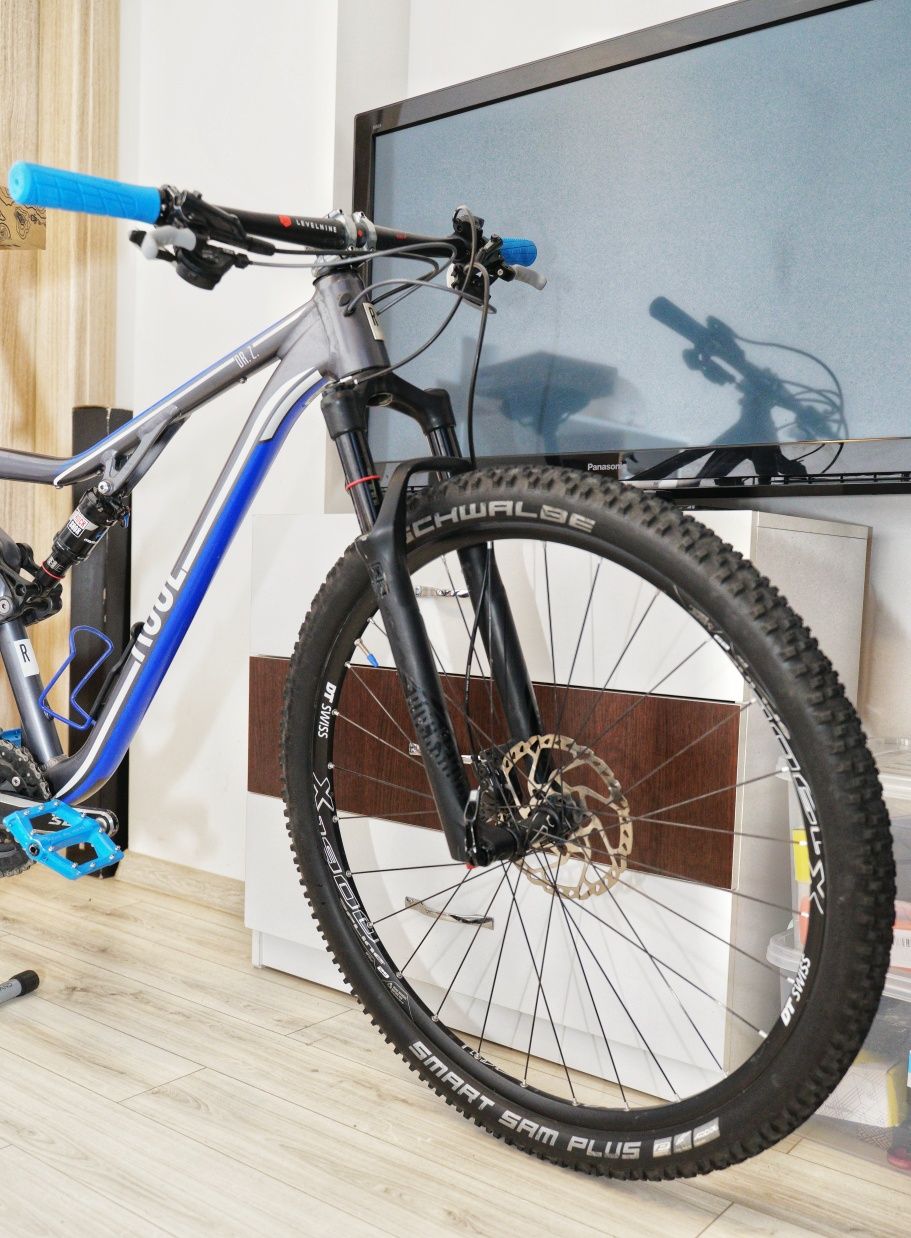 Bicicleta Full Suspension dr z 29" shimano rockshox marime M