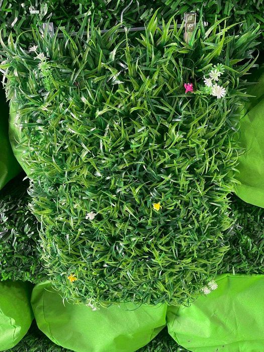 Искусственный забор премиум — Плотная Структура и Насыщенный Цвет