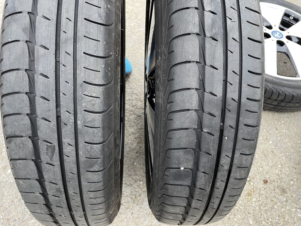 Set jante/roti bicolore R19 BMW i3 cu anvelope Bridgestone 155/70/19