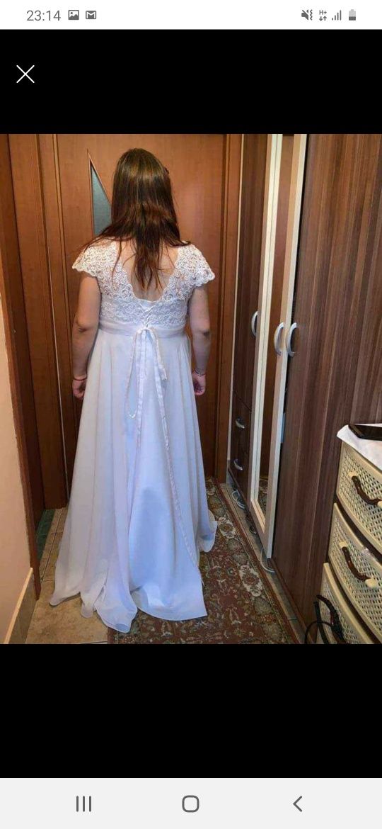 Rochie de mireasă graviduta