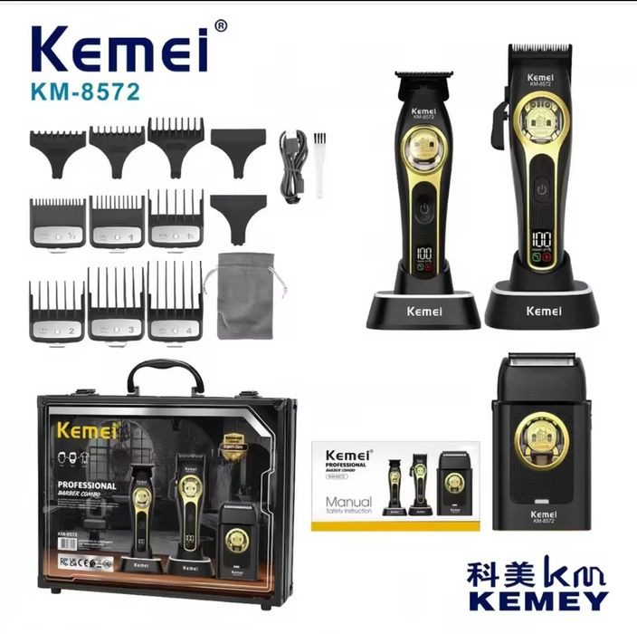 Nou !!! Set Kemei Clipper trimmer shaver!!!
