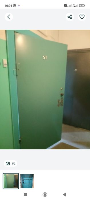 Дверь железная мощная