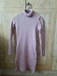 Розова плътна рокля Elisabetta Franchi