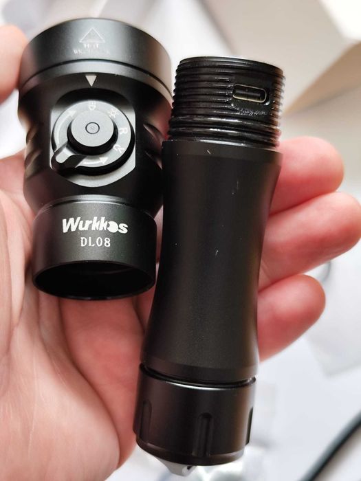 Lanterna subacvatica Wurkkos DL08 - set