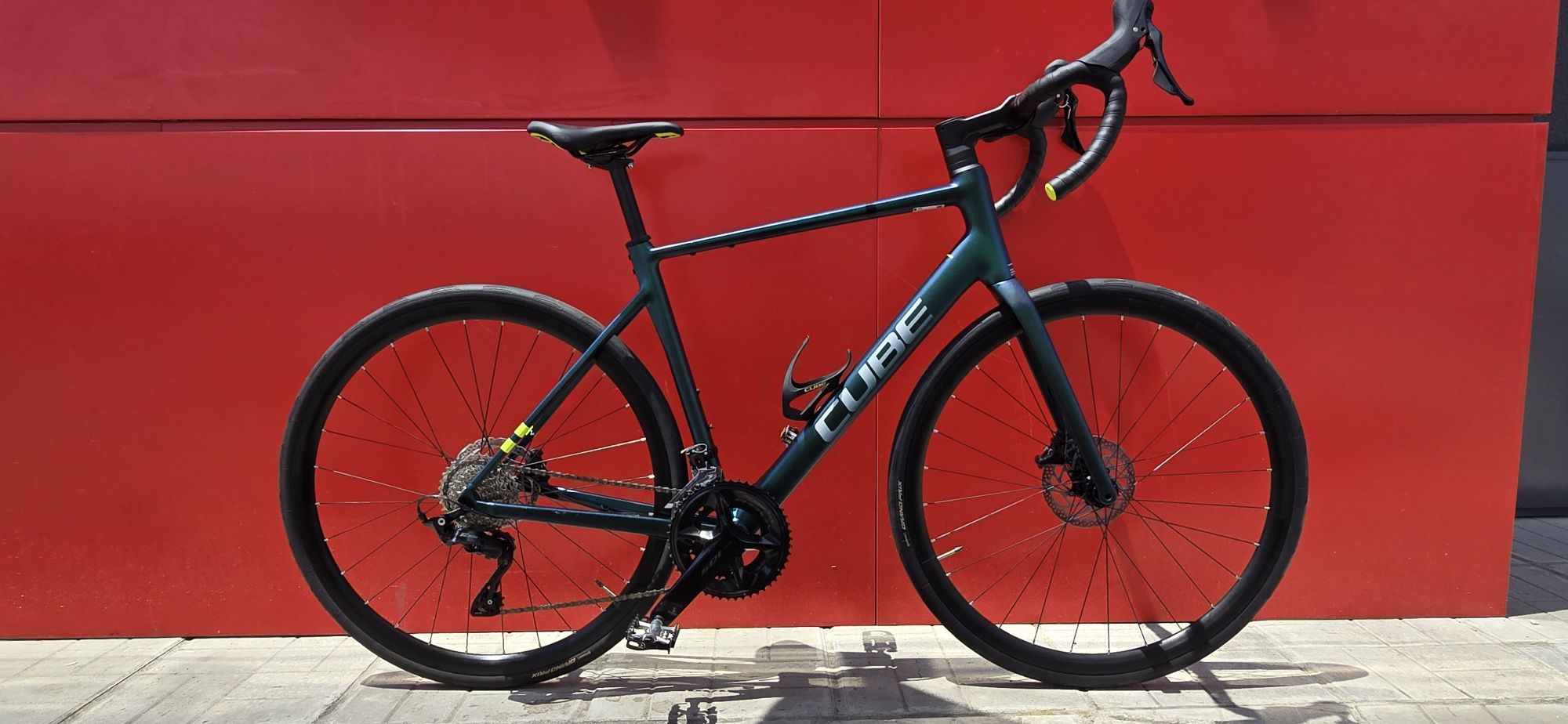CUBE - ATTAIN - ГРАВЕЛ 2х12 L разм. (56) Shimano 105 Meталик НОВ