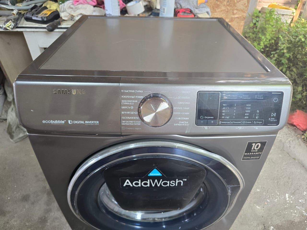 Продам стиральную самсунг экобабл 10 кг