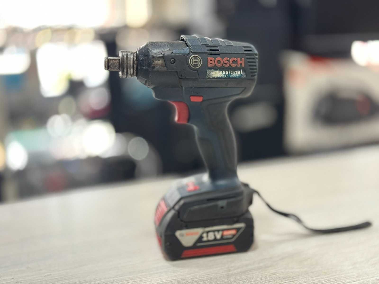 Акумулаторен ударен гайковерт BOSCH GDX 18V-EC