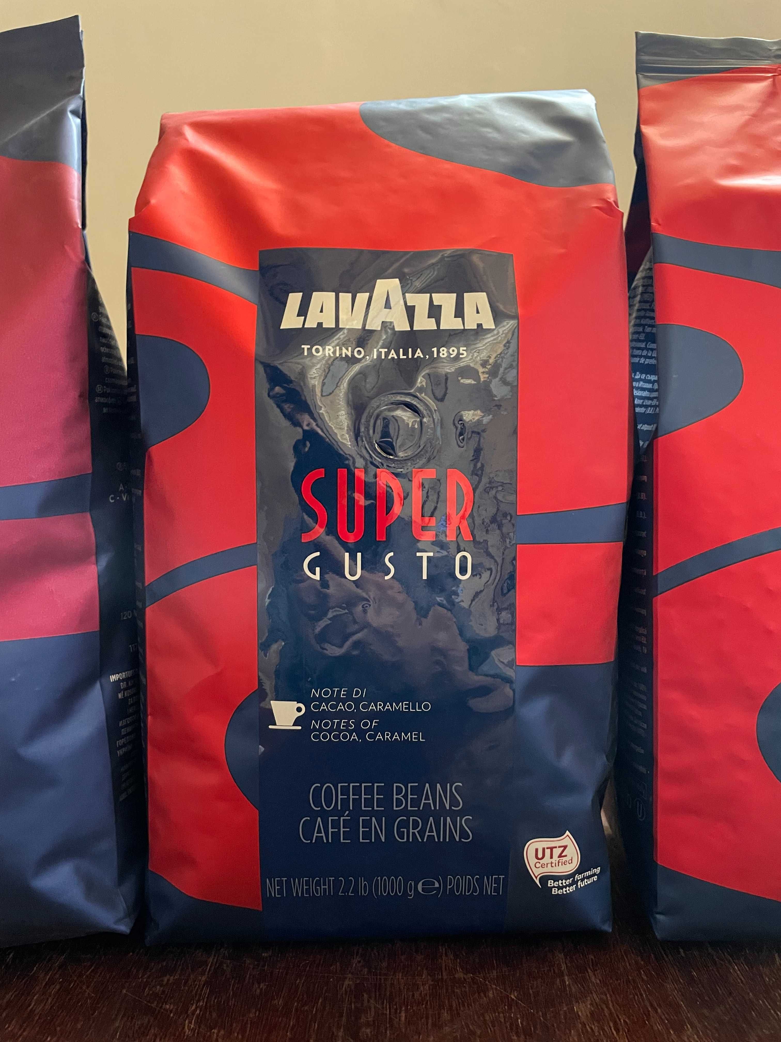 Кафе на зърна Lavazza Top Class Лаваца Гран Ризърва Супер Густо