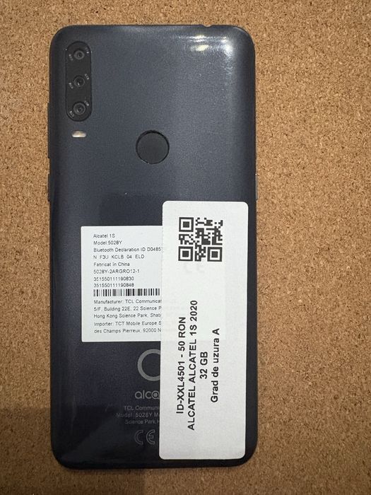 Alcatel 1S 2020 32 Gb ID-XXL4501