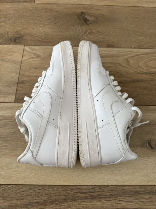 Оригинален мъжки Nike Air Force 1, бял 42.5 номер