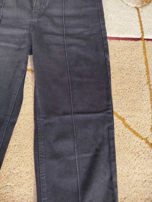 Женские джинсы, хб, темно серые, 48 размера