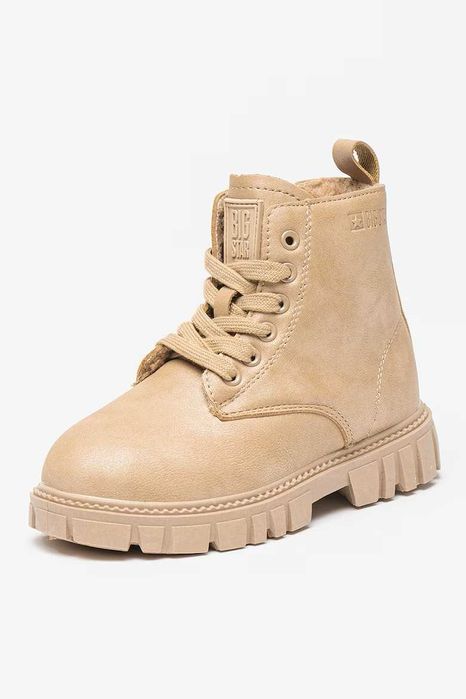 Ghete maro Big Star din piele ecologica copii, fete, marimea 32