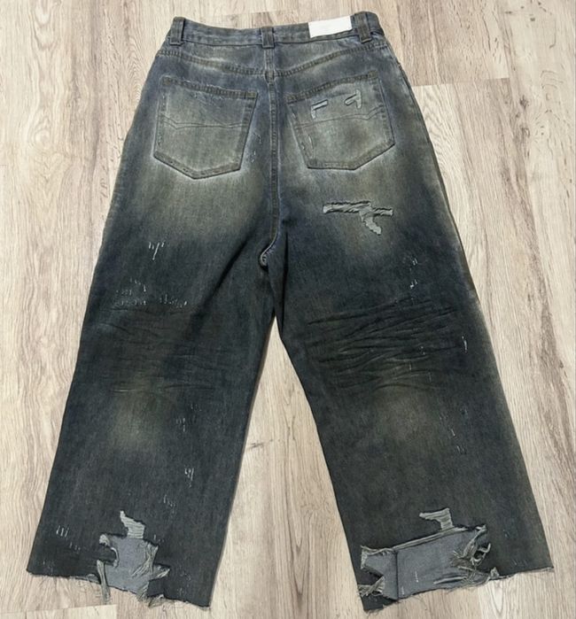 Blugi Opium Distressed Mud Balenciaga