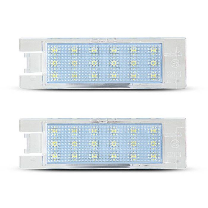 Плафони LED 3938-2 за регистрационен номер за Opel Astra Corsa