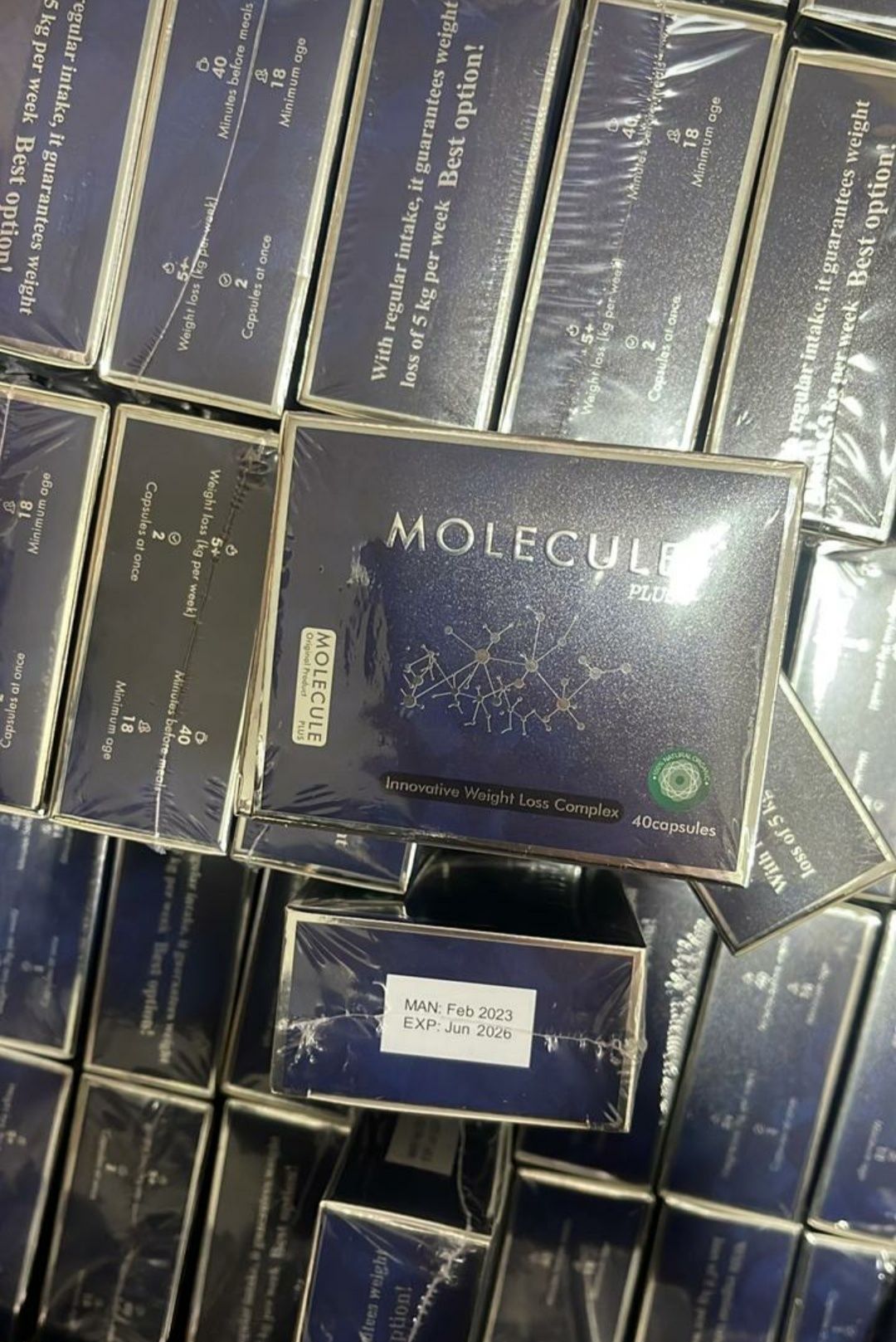 Капсулы Молекула Molecule Plus