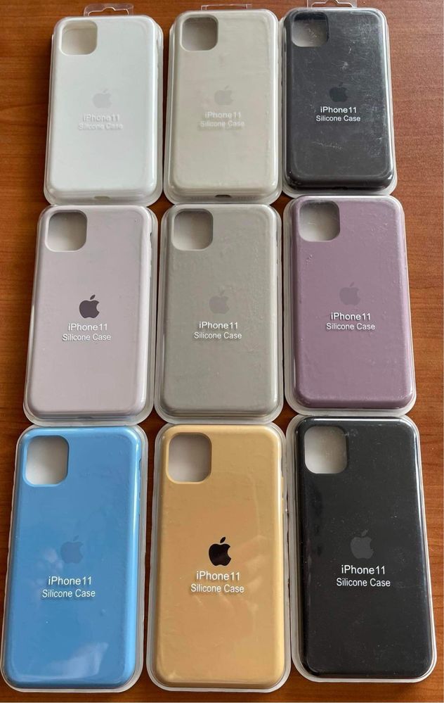 Silicone Case силиконови калъфи за iPhone 11/12/13 Pro Max