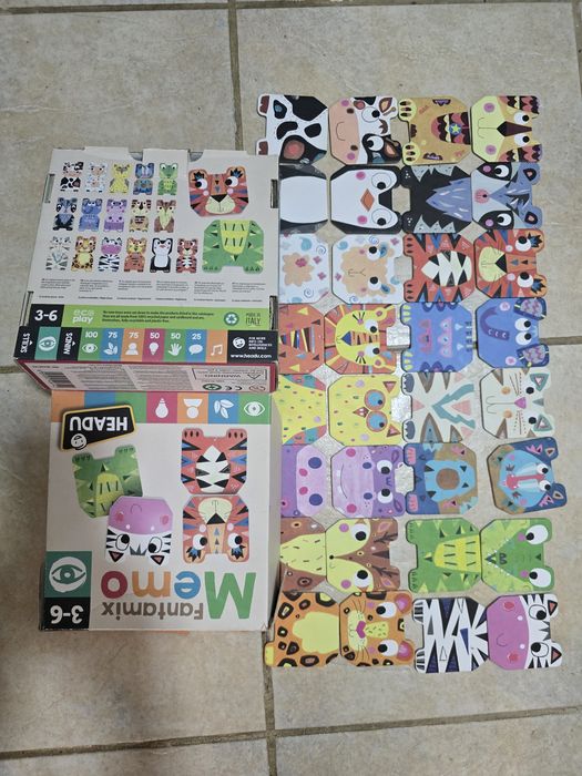 Set lot puzzle bebe 2 ani plus 2+