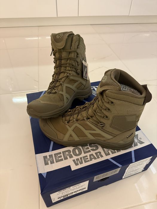 Зелени кубинки Haix