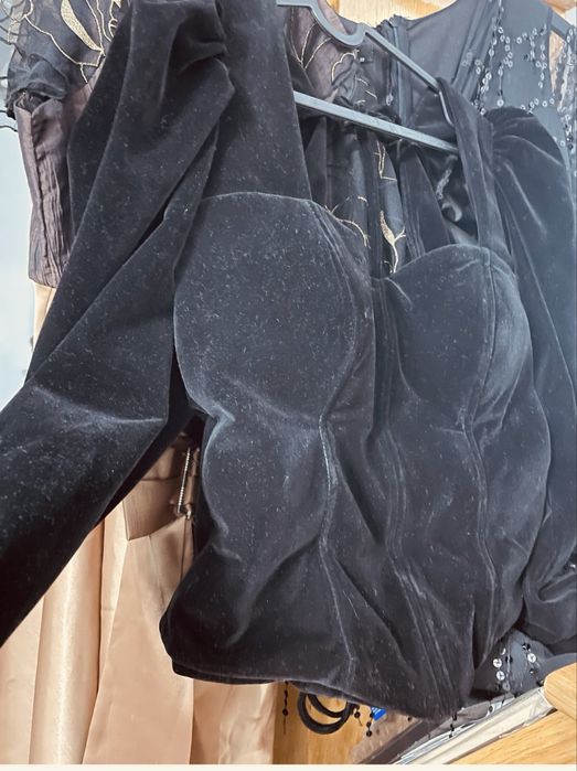 Corset din catofrs neagra   Shoproyal.ro