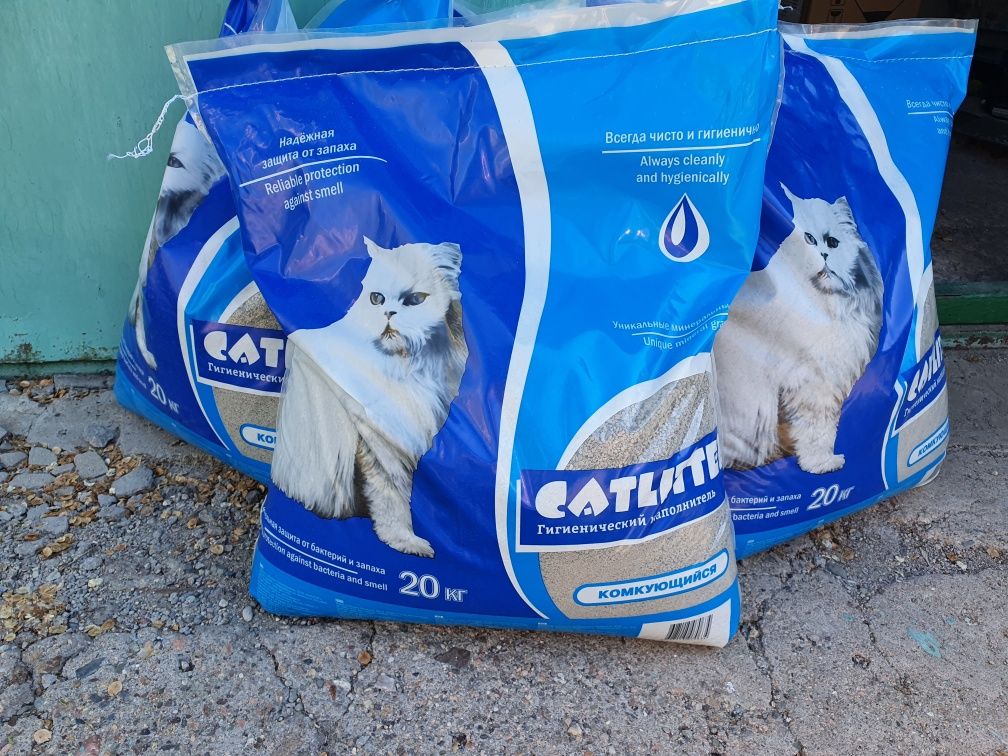 Комкующийся наполнитель CatLitter 20 кг