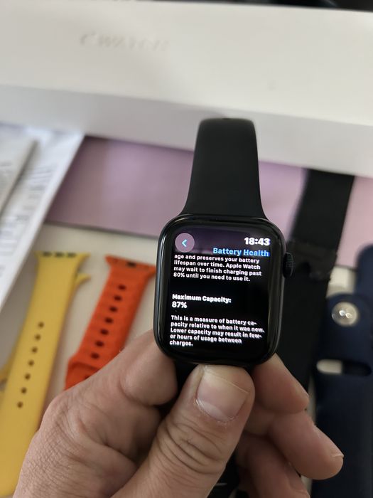 Iwatch 8 45 mm 87% battery