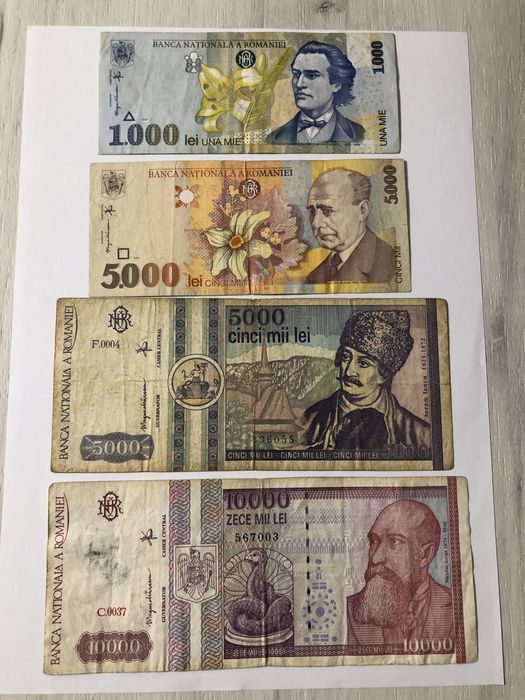 Monede si bancnote romanesti